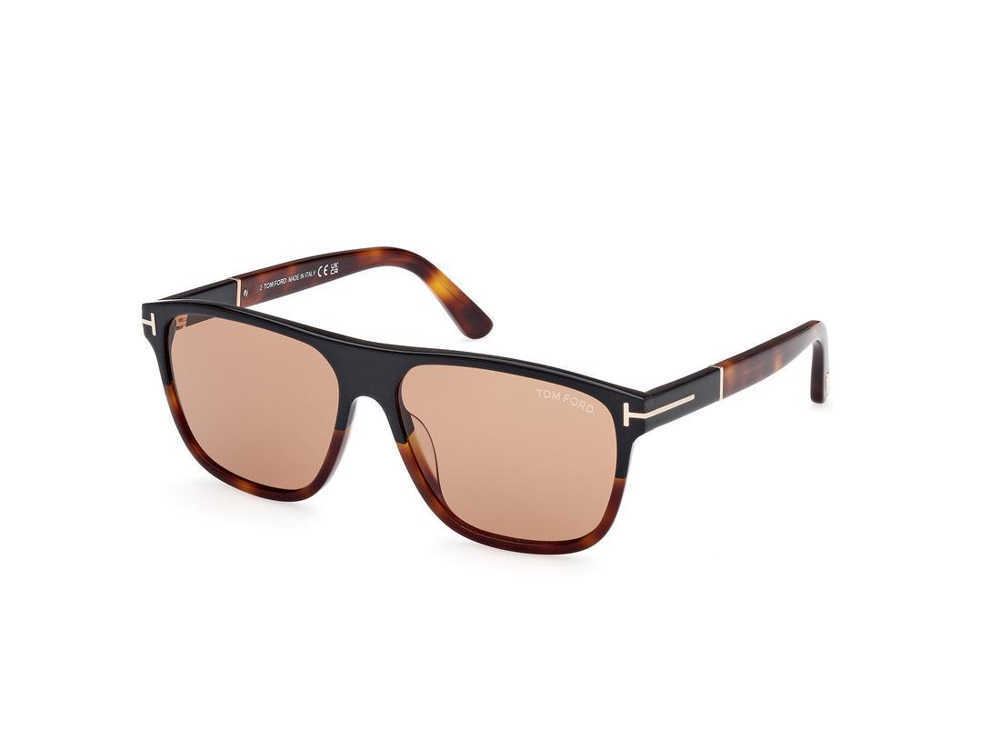 Sonnenbrillen tom ford ft1081 frances 05e negro square masculino größe 58mm - Hauptansicht