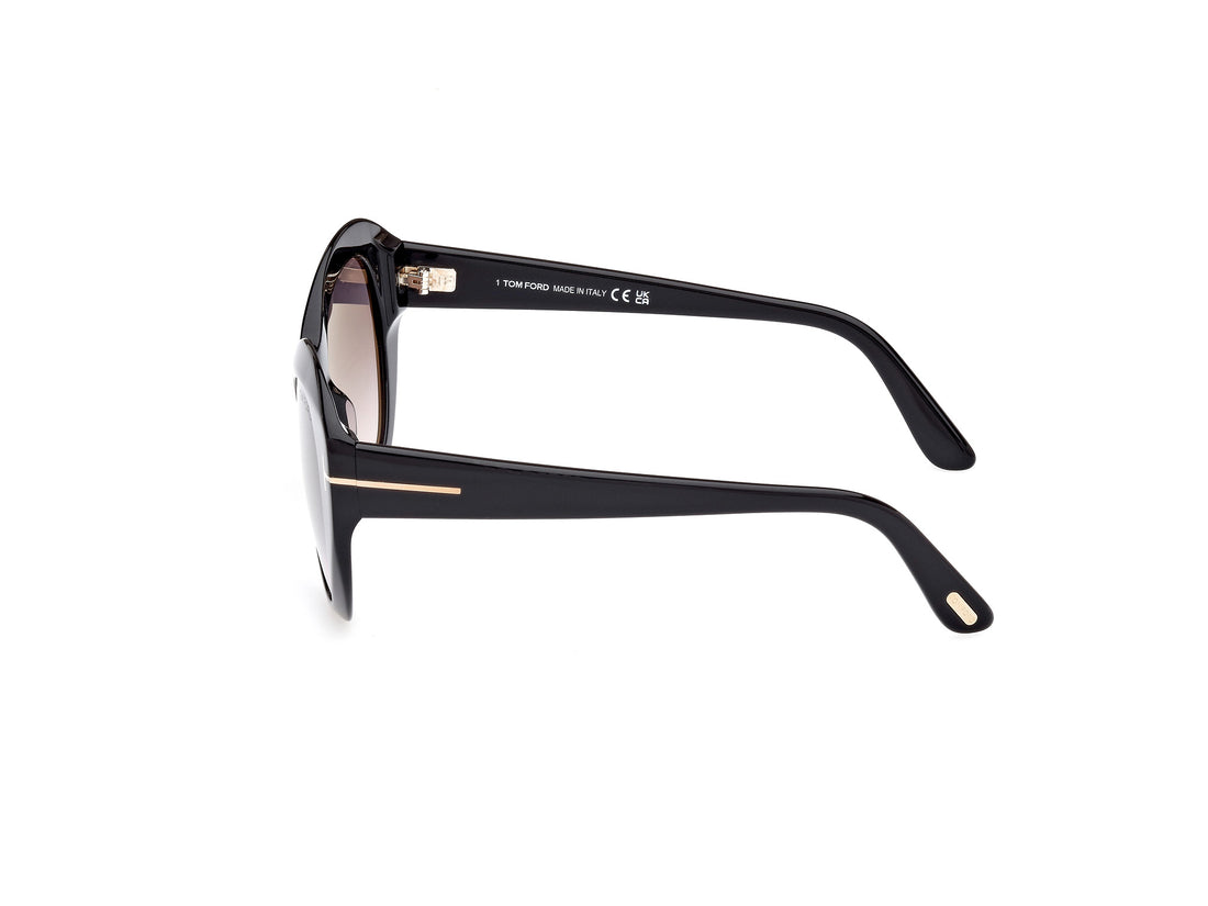 Sonnenbrillen tom ford ft1084 guinivere 01b negro butterfly femenino größe 52mm - Detailansicht