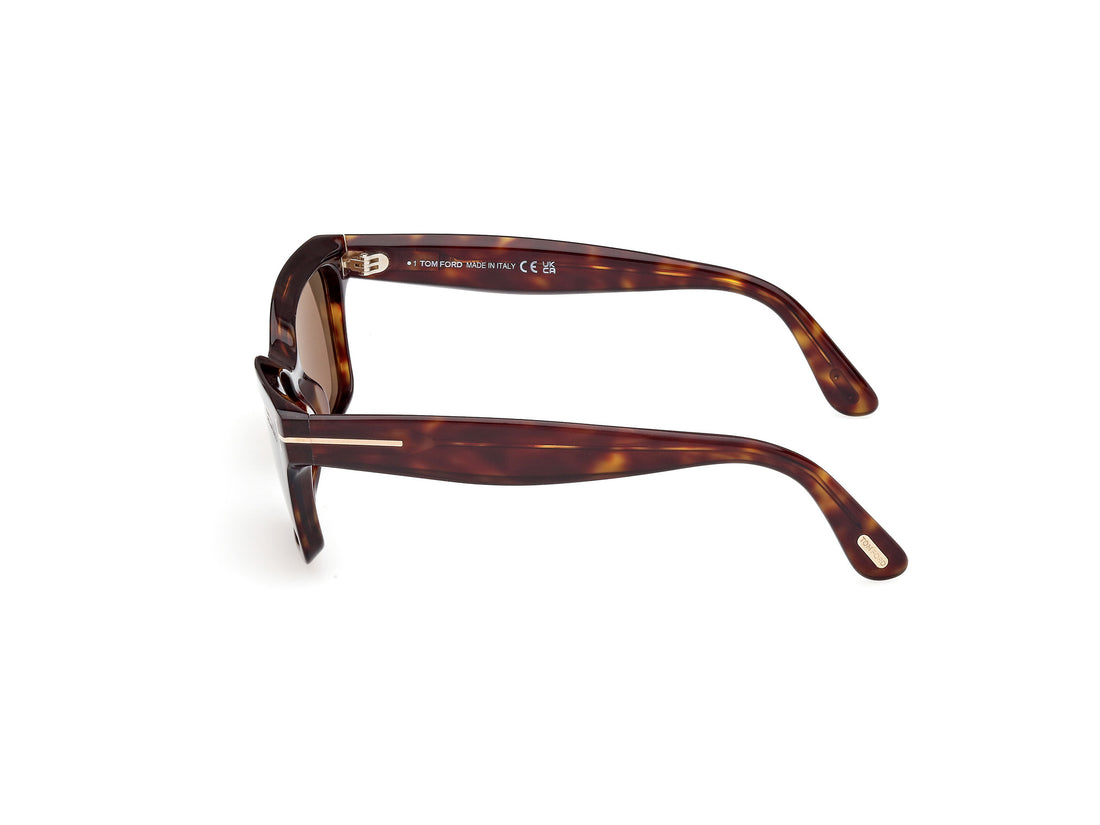 Sonnenbrillen tom ford ft1085 mikel 52h havana square femenino größe 54mm - Detailansicht