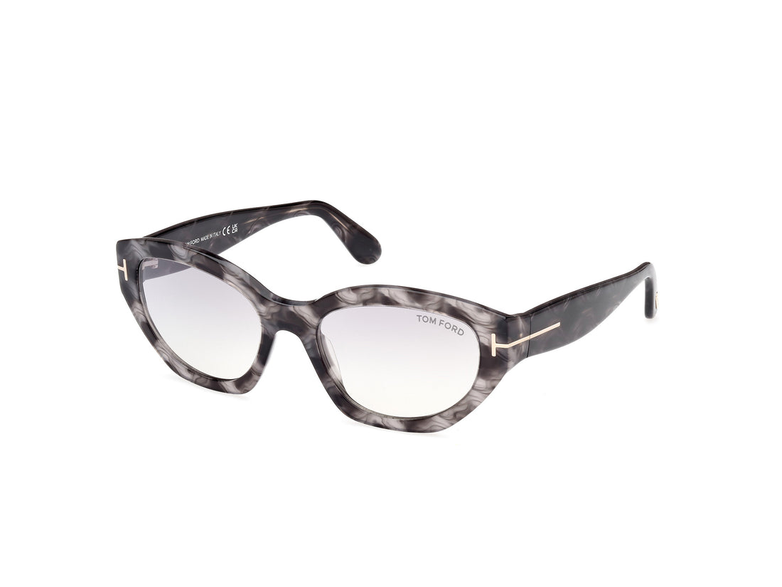 Sonnenbrillen tom ford ft1086 penny 55c havana geometric femenino größe 55mm - Hauptansicht