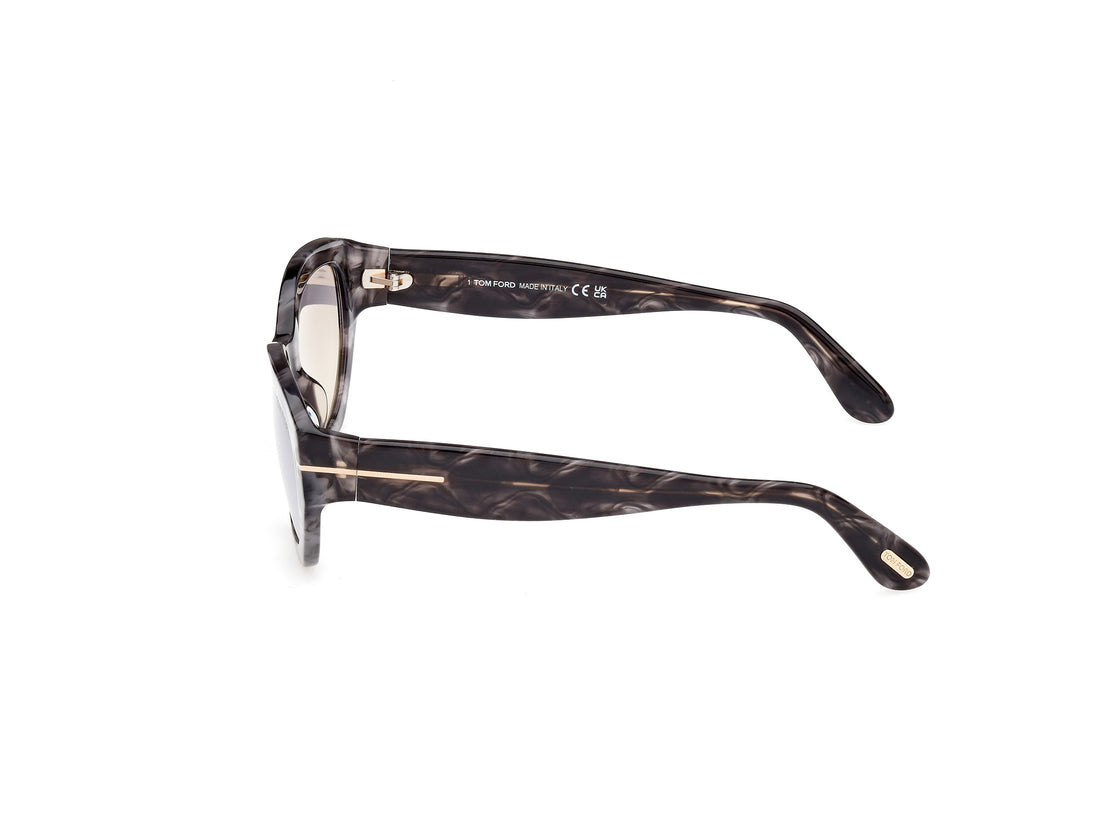 Sonnenbrillen tom ford ft1086 penny 55c havana geometric femenino größe 55mm - Detailansicht