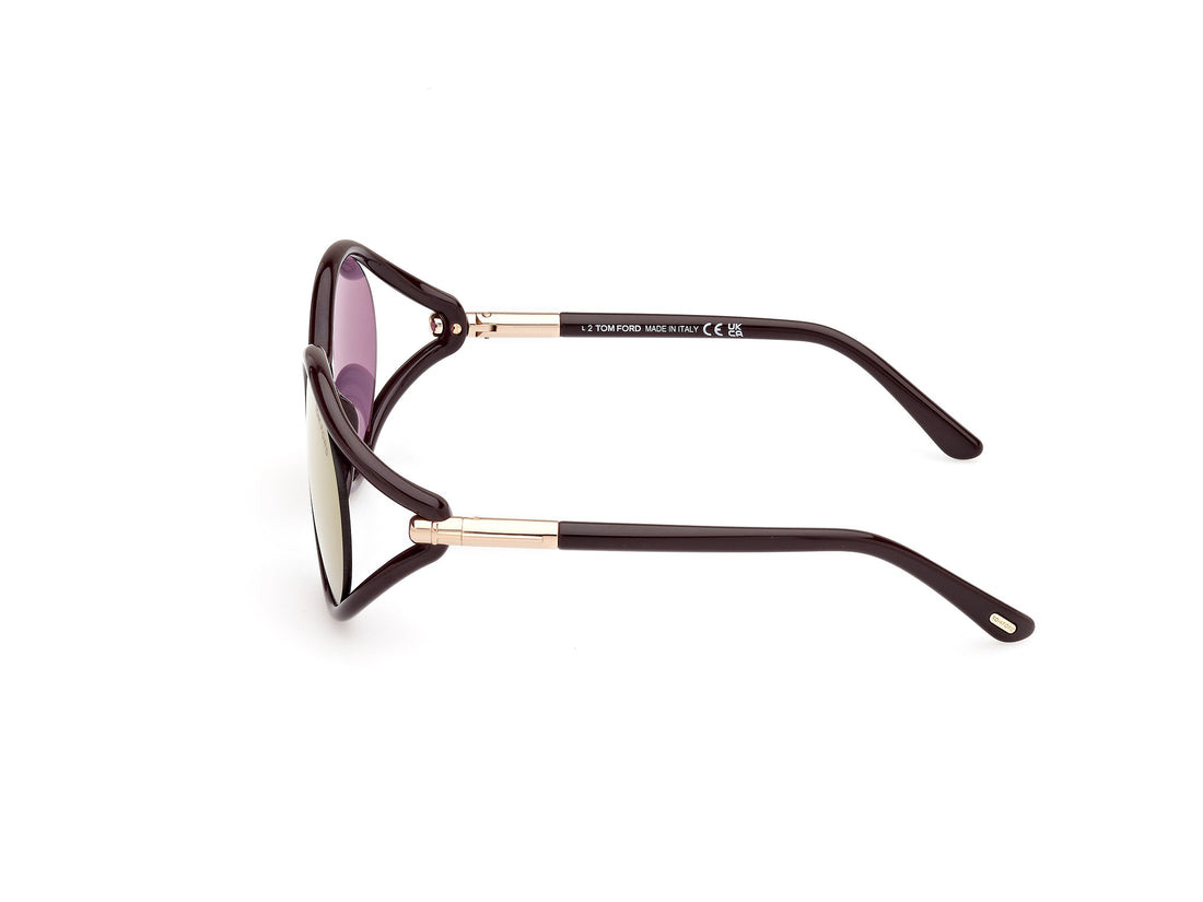 Sonnenbrillen tom ford ft1090 melody 48z marron femenino größe 59mm - Detailansicht