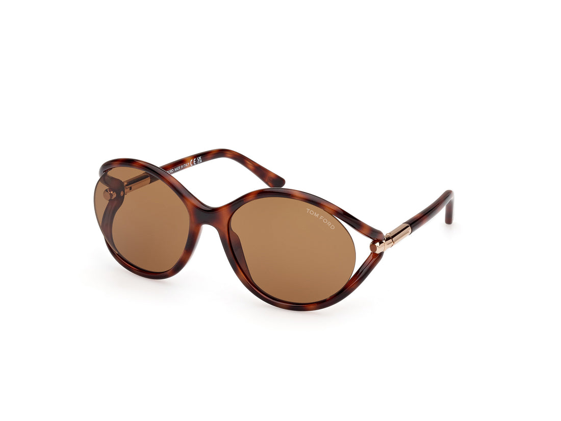 Sonnenbrillen tom ford ft1090 melody 53e havana femenino größe 59mm - Hauptansicht
