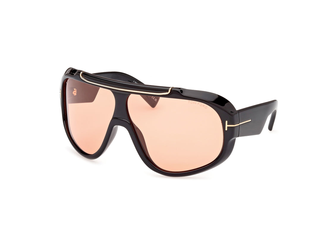 Sonnenbrillen tom ford ft1093 rellen 01e negro pilot unisex größe 71mm - Hauptansicht