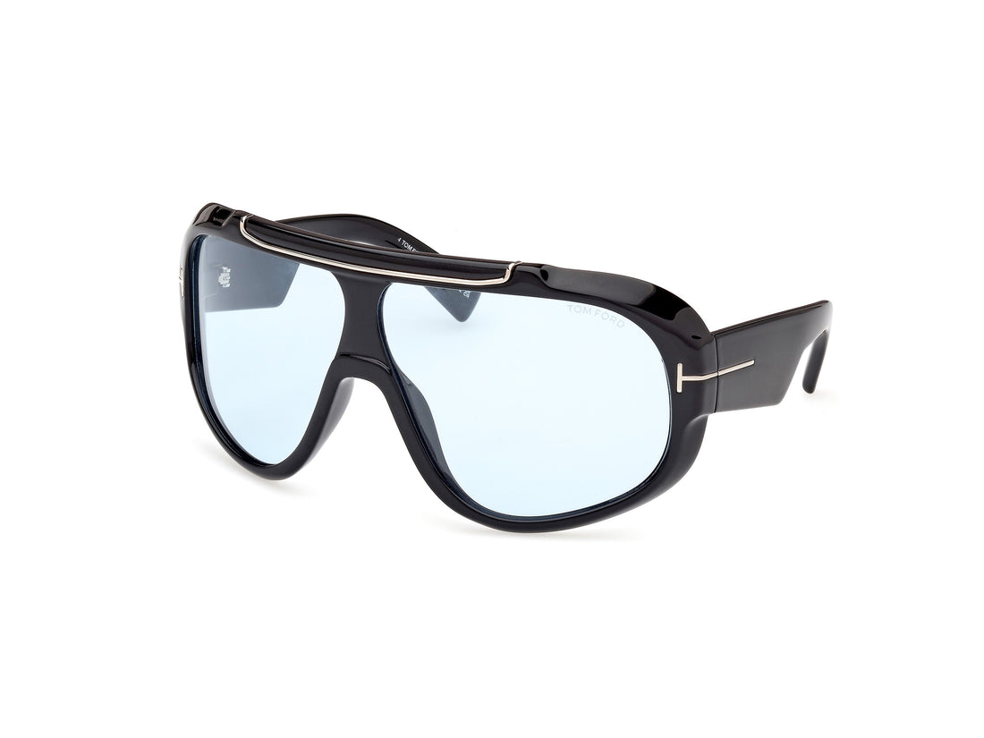 Sonnenbrillen tom ford ft1093 rellen 01v negro pilot unisex größe 71mm - Hauptansicht