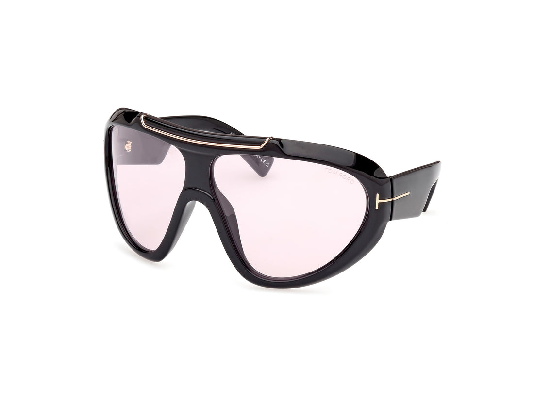 Sonnenbrillen tom ford ft1094 linden 01y negro pilot masculino größe 72mm - Hauptansicht