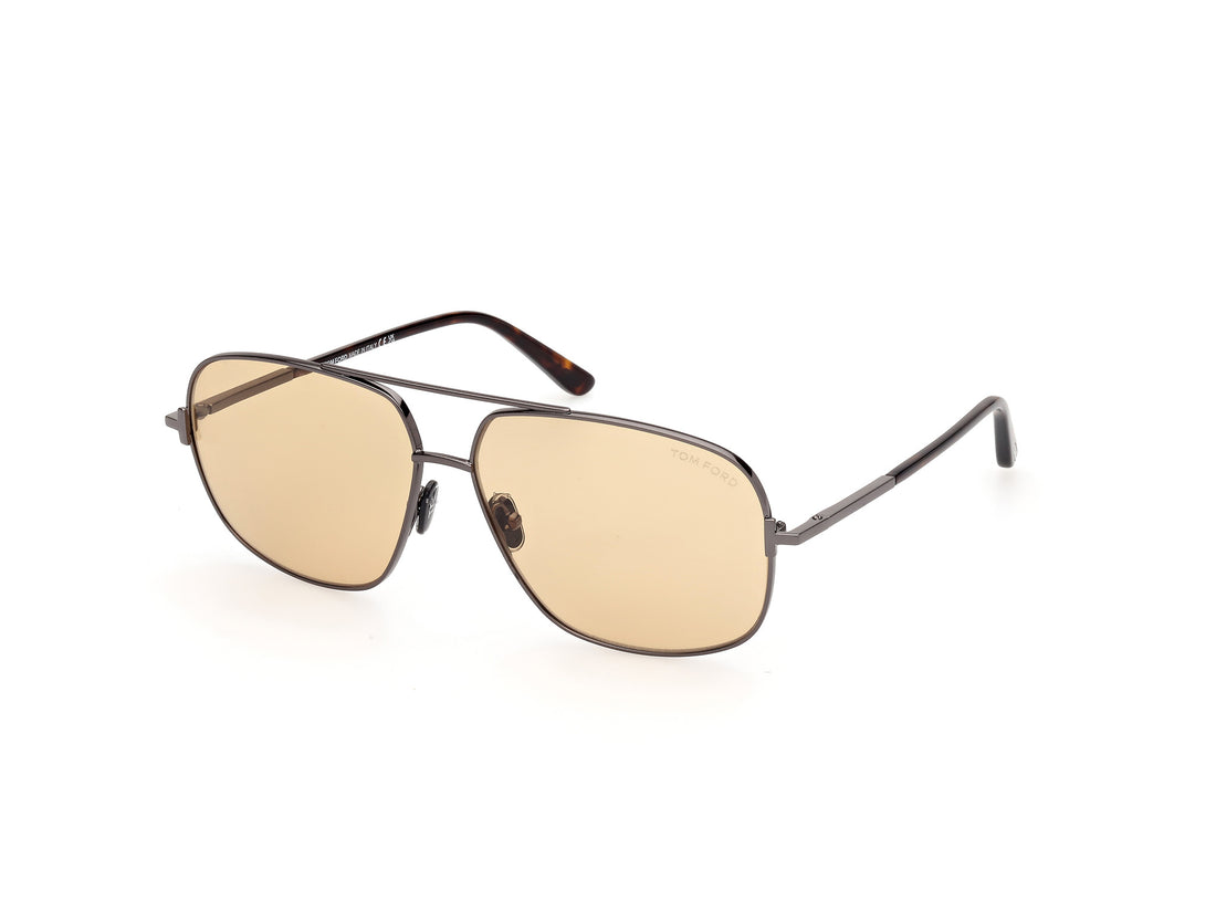 Sonnenbrillen tom ford ft1096 08e gris navigator masculino größe 62mm - Hauptansicht