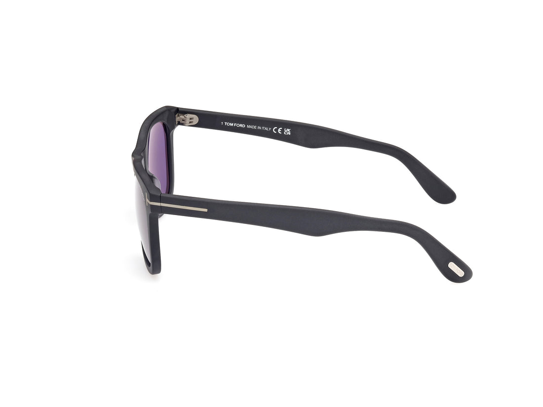 Gafas de sol tom ford ft1099 02v negro square masculino talla 52mm - Vista de detalle