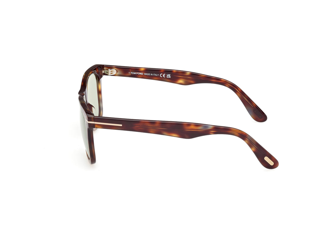 Sonnenbrillen tom ford ft1099 56n havana square masculino größe 52mm - Detailansicht