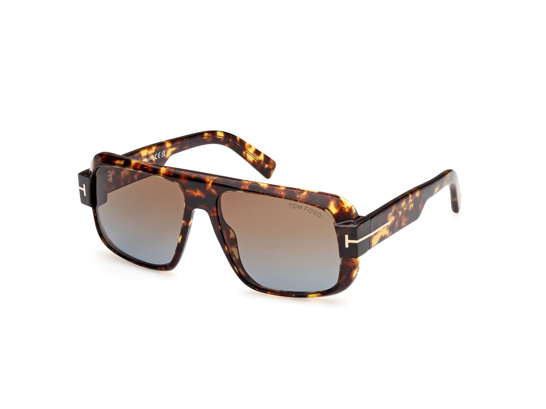 Sonnenbrillen tom ford ft1101 52f havana navigator masculino größe 58mm - Hauptansicht