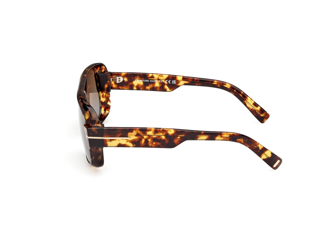 Sonnenbrillen tom ford ft1101 52f havana navigator masculino größe 58mm - Detailansicht