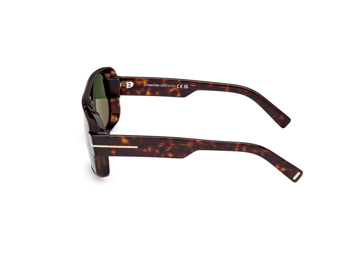 Sonnenbrillen tom ford ft1101 52n havana navigator masculino größe 58mm - Detailansicht