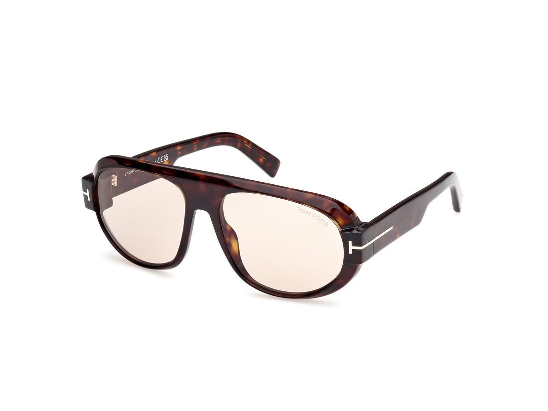 Gafas de sol tom ford ft1102 52e havana pilot masculino talla 59mm - Vista principal