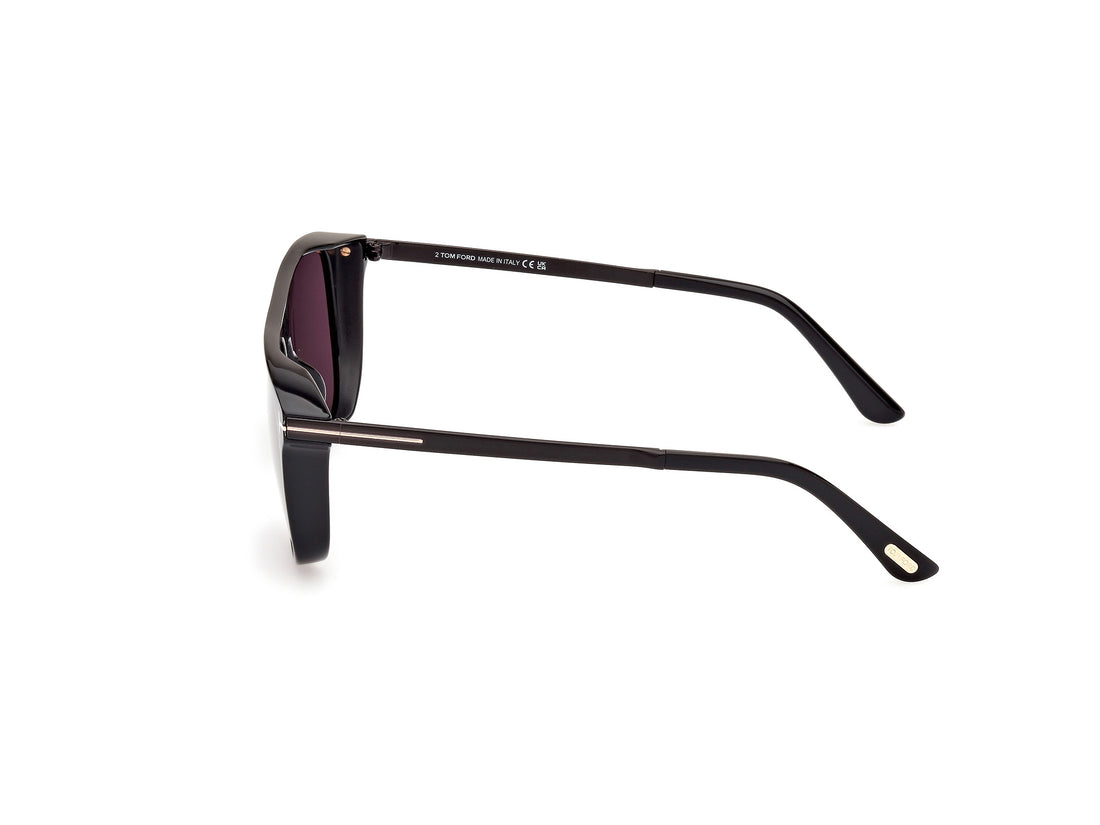 Sonnenbrillen tom ford ft1105 01a negro square masculino größe 55mm - Detailansicht