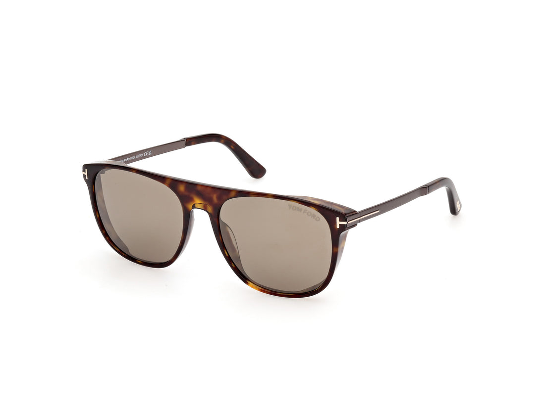 Gafas de sol tom ford ft1105 52l havana square masculino talla 55mm - Vista principal