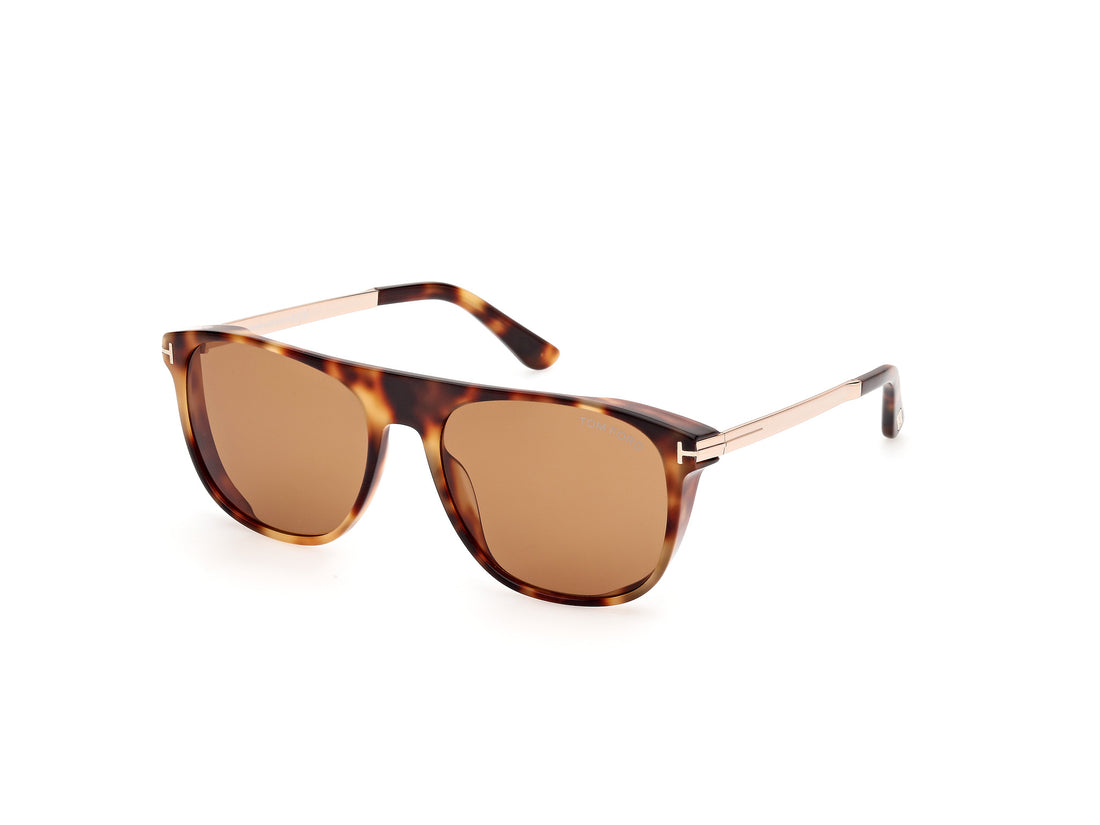 Gafas de sol tom ford ft1105 55e havana square masculino talla 55mm - Vista principal