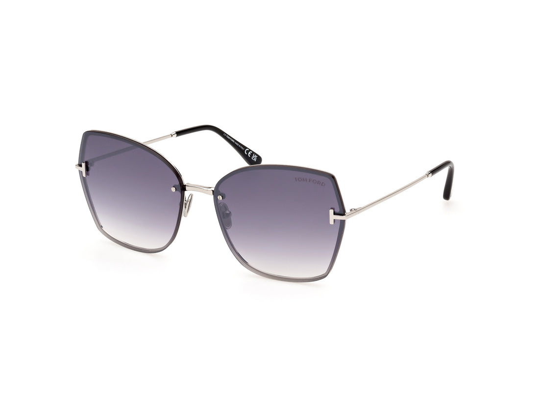 Gafas de sol tom ford ft1107 16c gris butterfly femenino talla 62mm - Vista principal