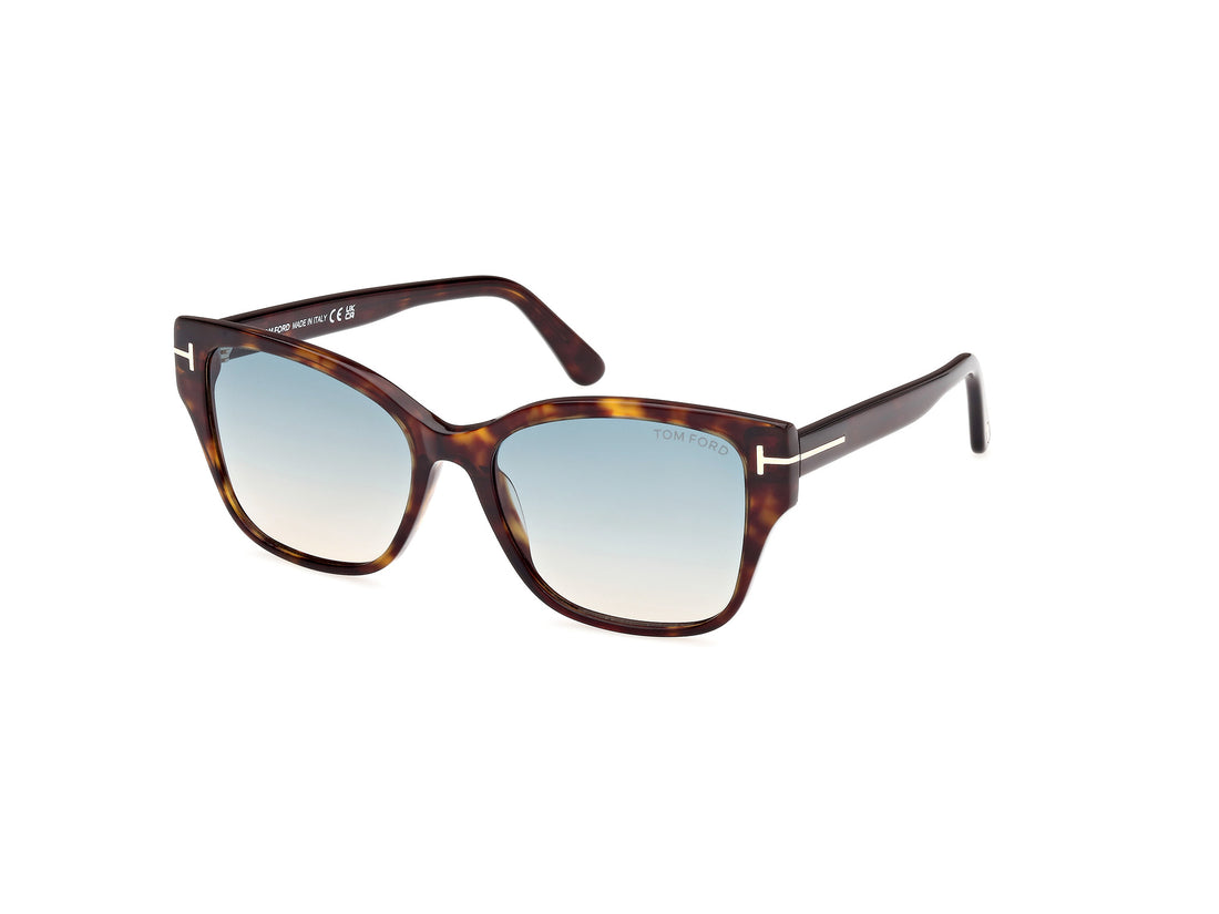 Sonnenbrillen tom ford ft1108 52p havana butterfly femenino größe 55mm - Hauptansicht