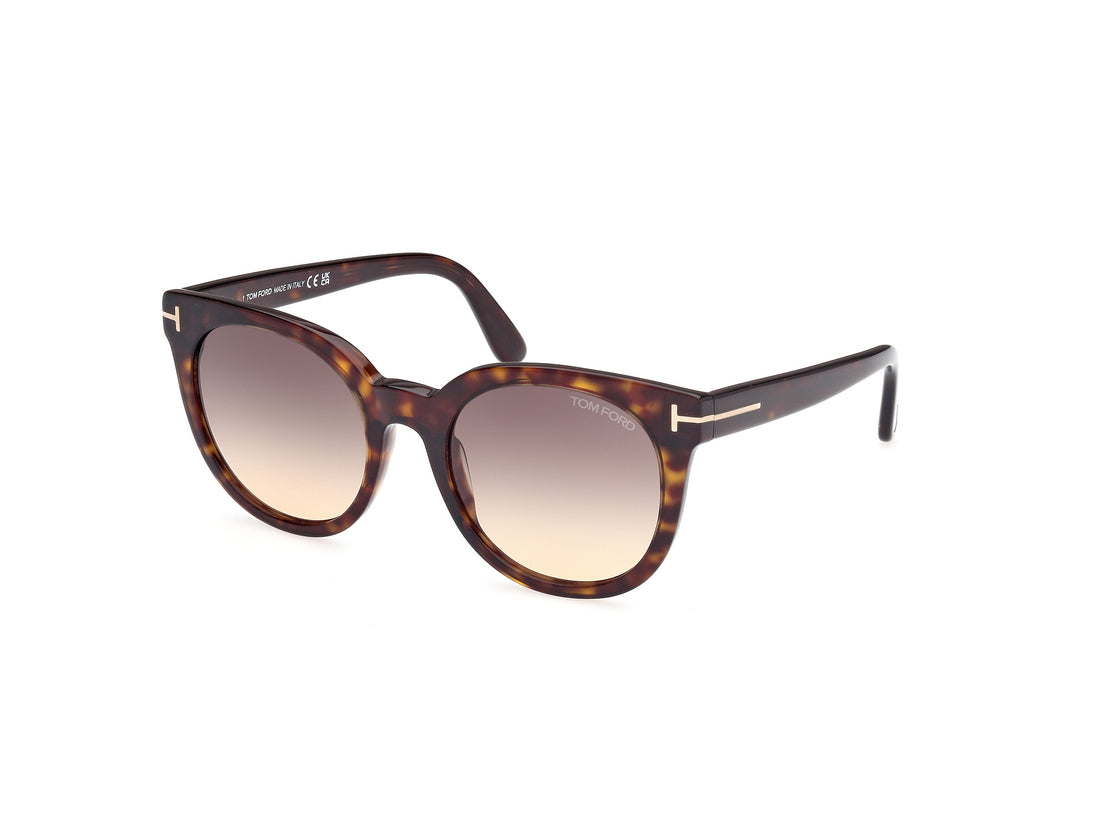 Sonnenbrillen tom ford ft1109 52b havana oval femenino größe 53mm - Hauptansicht