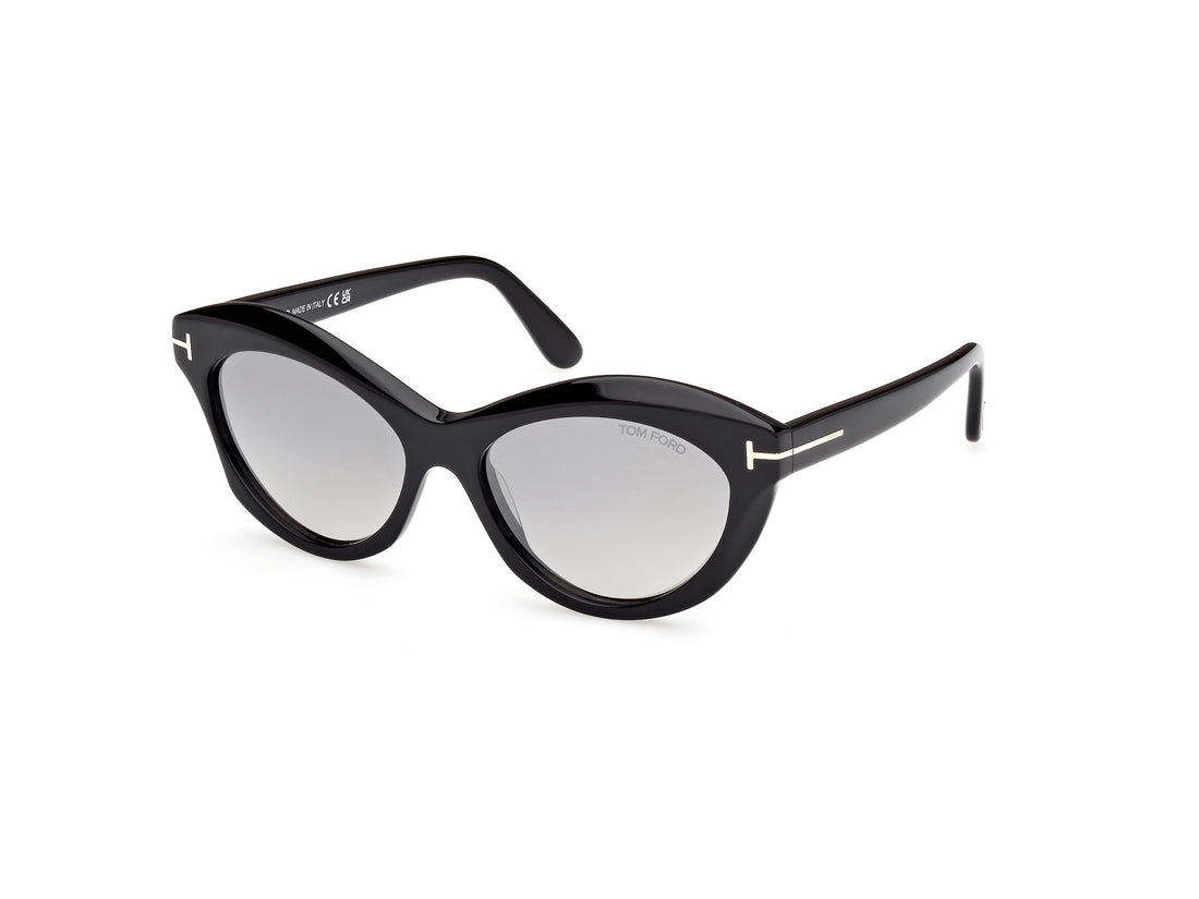 Sonnenbrillen tom ford ft1111 01c negro oval femenino größe 55mm - Hauptansicht