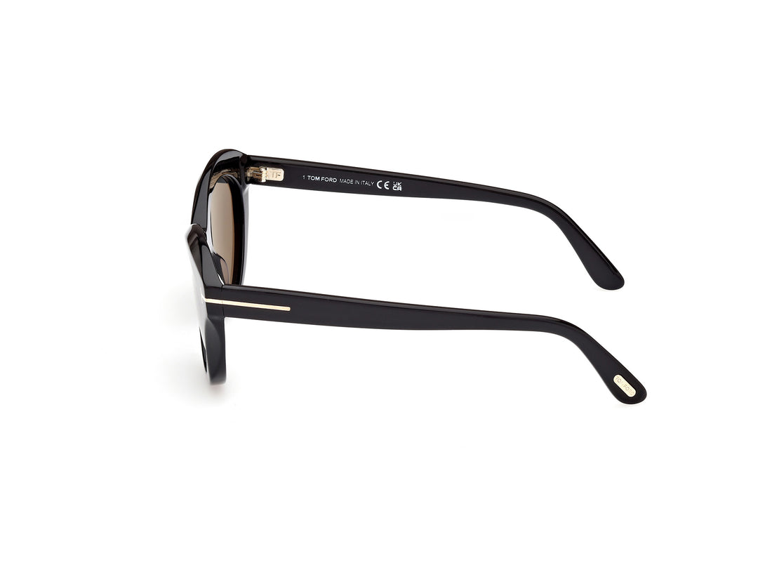Sonnenbrillen tom ford ft1111 01d negro oval femenino größe 55mm - Detailansicht