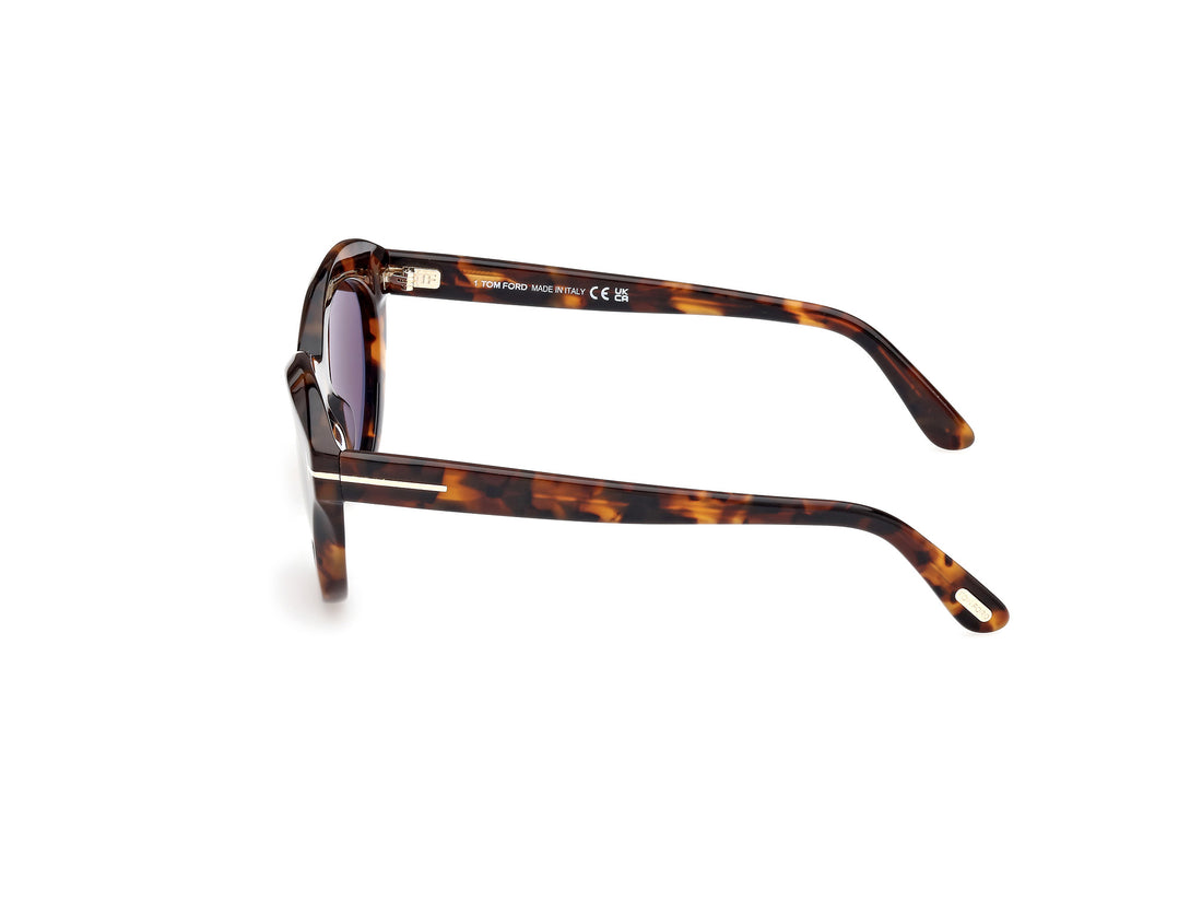 Sonnenbrillen tom ford ft1111 52e havana oval femenino größe 55mm - Detailansicht