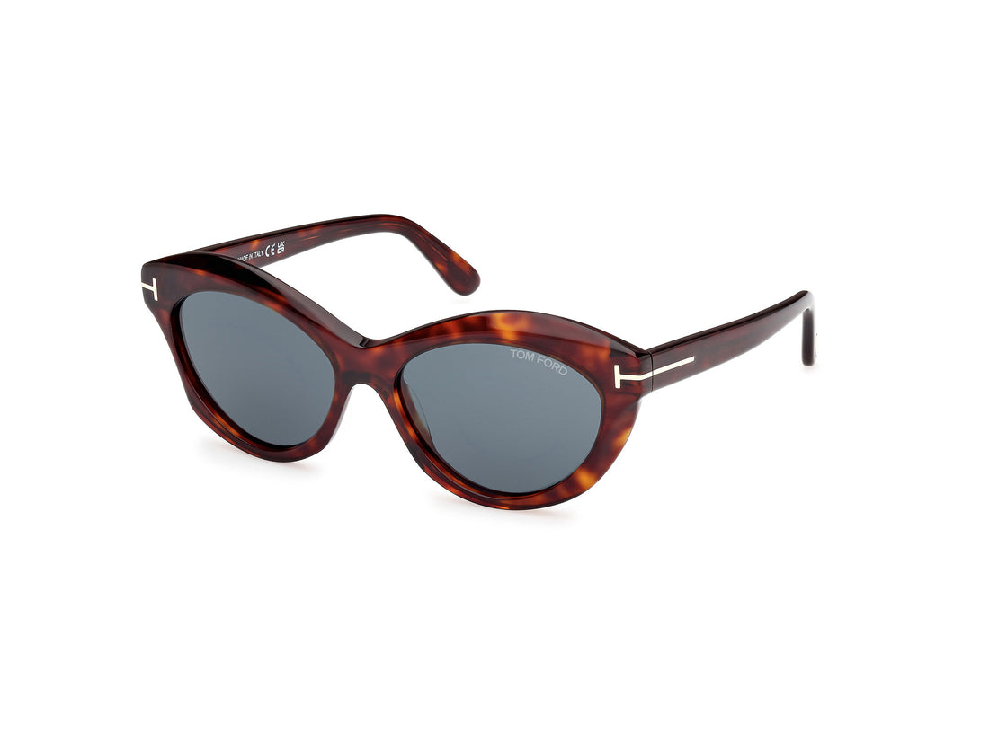 Gafas de sol tom ford ft1111 54v rojo oval femenino talla 55mm - Vista principal