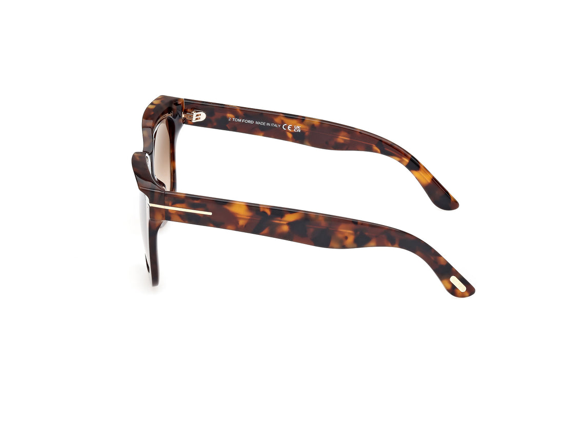 Gafas de sol tom ford ft1115 52g havana square femenino talla 52mm - Vista de detalle