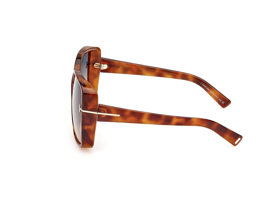 Sonnenbrillen tom ford ft1117 53p havana butterfly femenino größe 63mm - Detailansicht