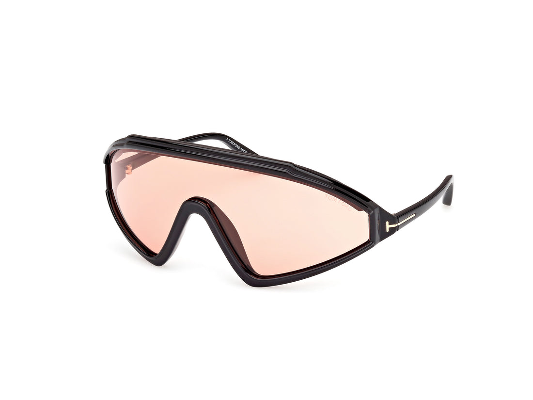 Sonnenbrillen tom ford ft1121 lorna 01e negro shield masculino größe 0mm - Hauptansicht