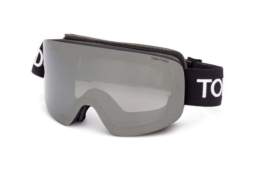 Occhiali da sole tom ford ft1124 01c negro shield unisex taglia 0mm - Vista principale