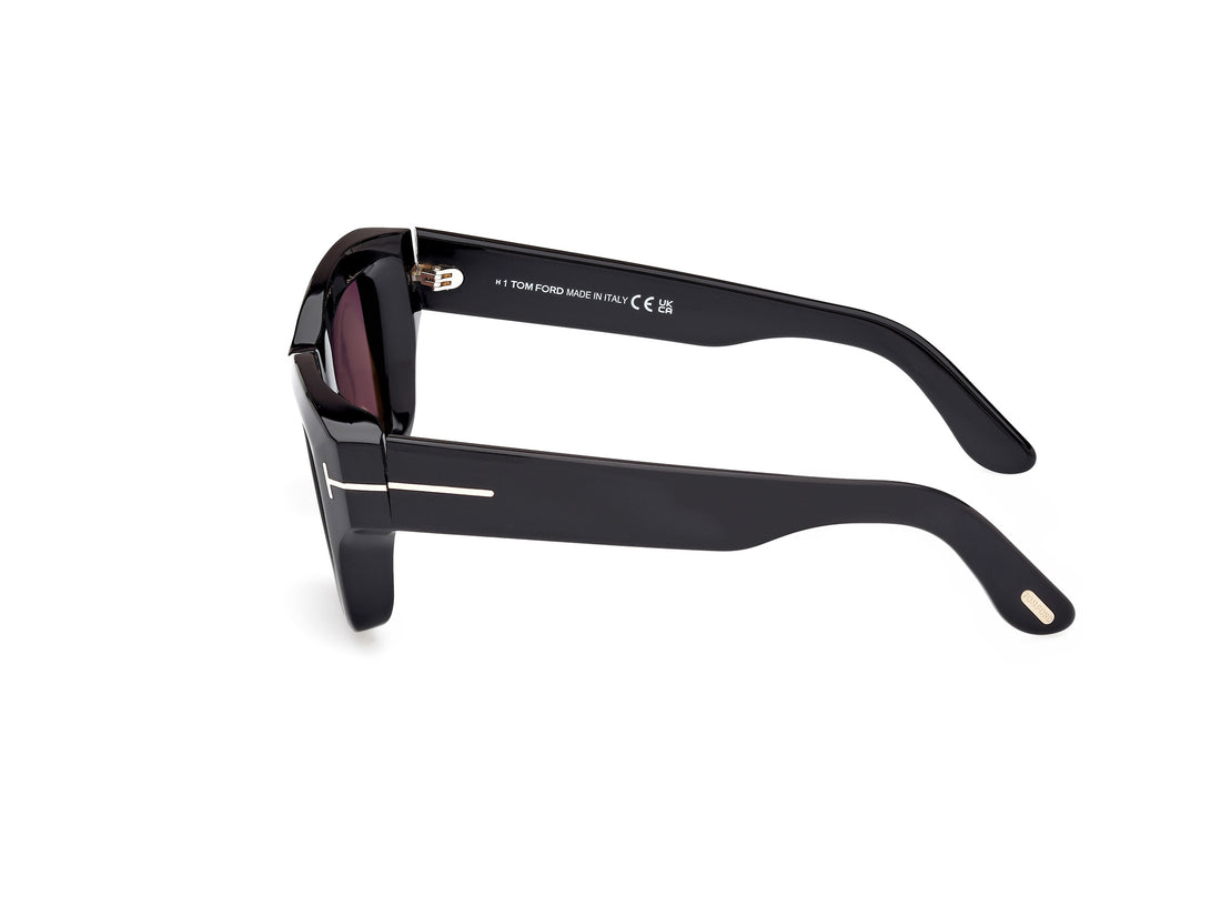 Sonnenbrillen tom ford ft1154 ilias 01a negro square masculino größe 50mm - Detailansicht