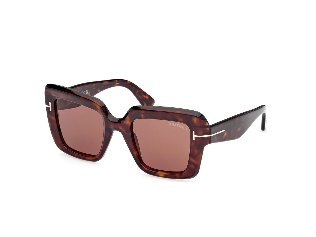 Sonnenbrillen tom ford ft1157 esme 52j havana square femenino größe 50mm - Hauptansicht