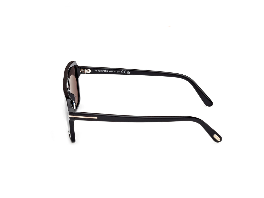 Sonnenbrillen tom ford ft1176 01a negro pilot unisex größe 56mm - Detailansicht