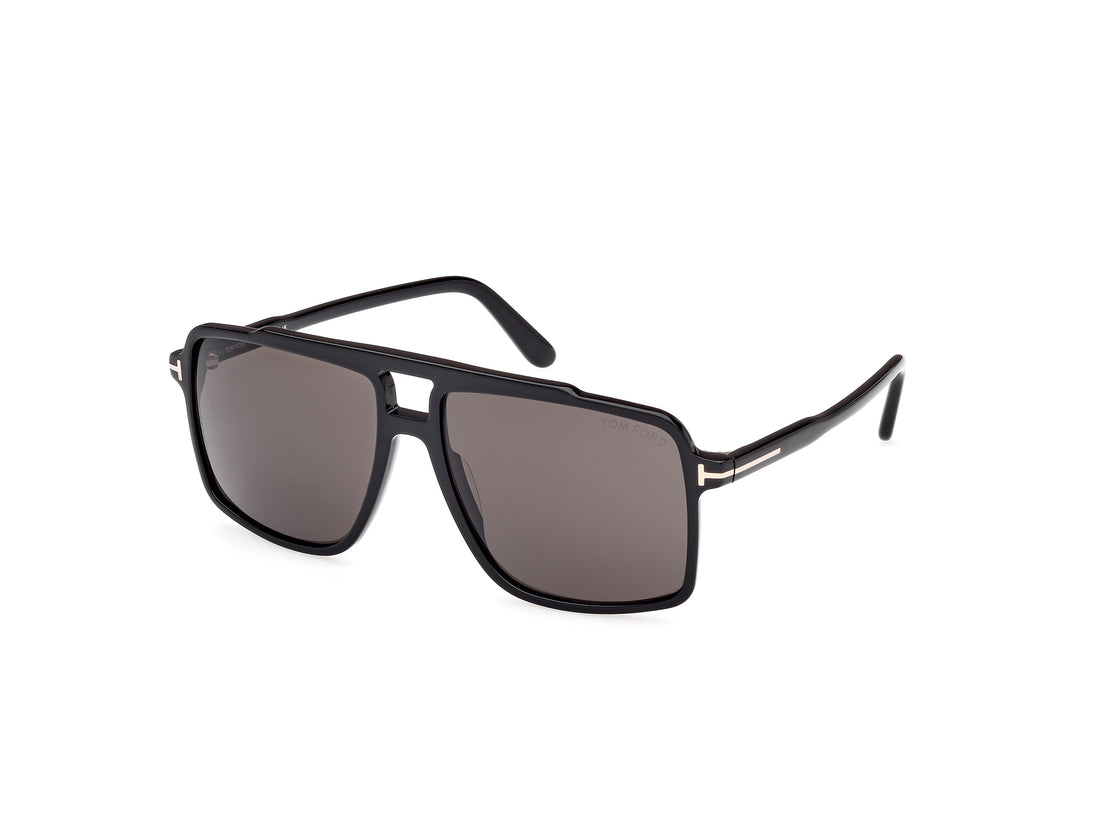 Gafas de sol tom ford ft1177 kemp 01a negro navigator masculino talla 59mm - Vista principal