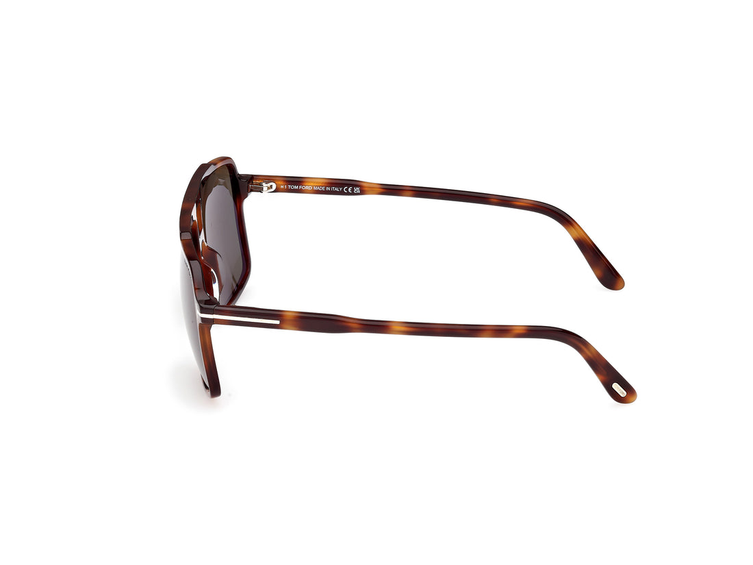 Gafas de sol tom ford ft1177 53n havana navigator unisex talla 59mm - Vista de detalle