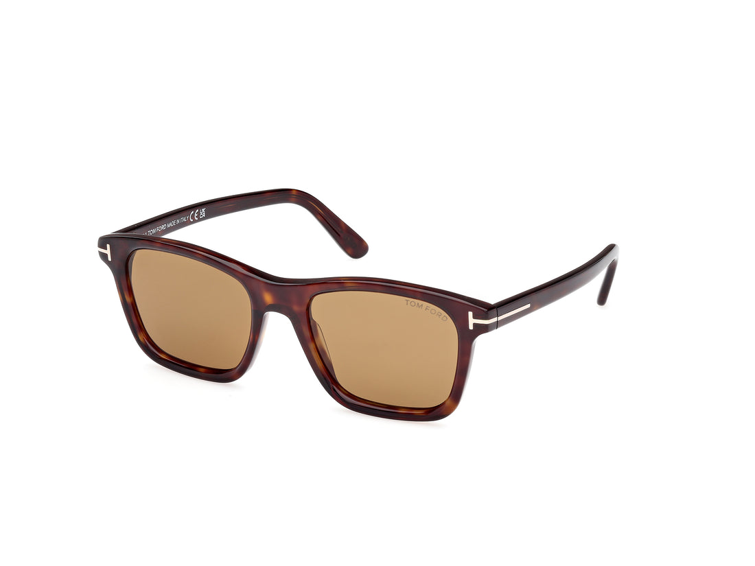 Sonnenbrillen tom ford ft1179 barron 52e havana square masculino größe 54mm - Hauptansicht