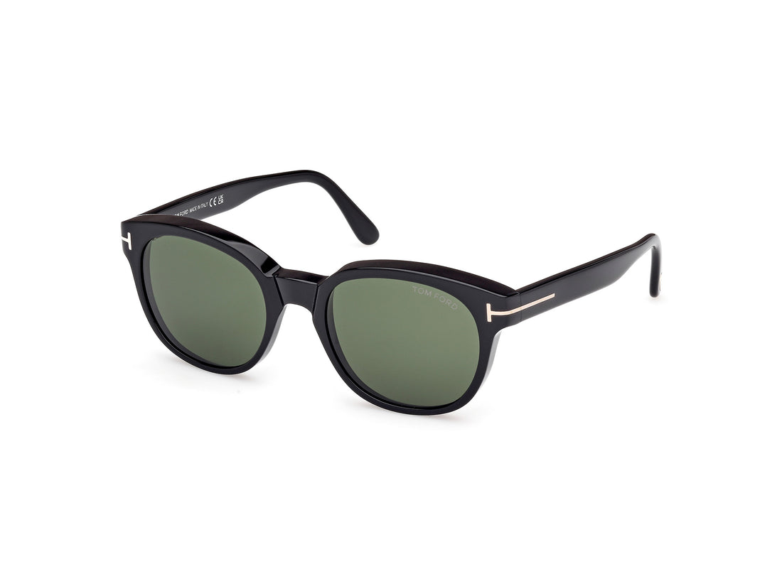 Gafas de sol tom ford ft1180 mert 01n negro round masculino talla 53mm - Vista principal