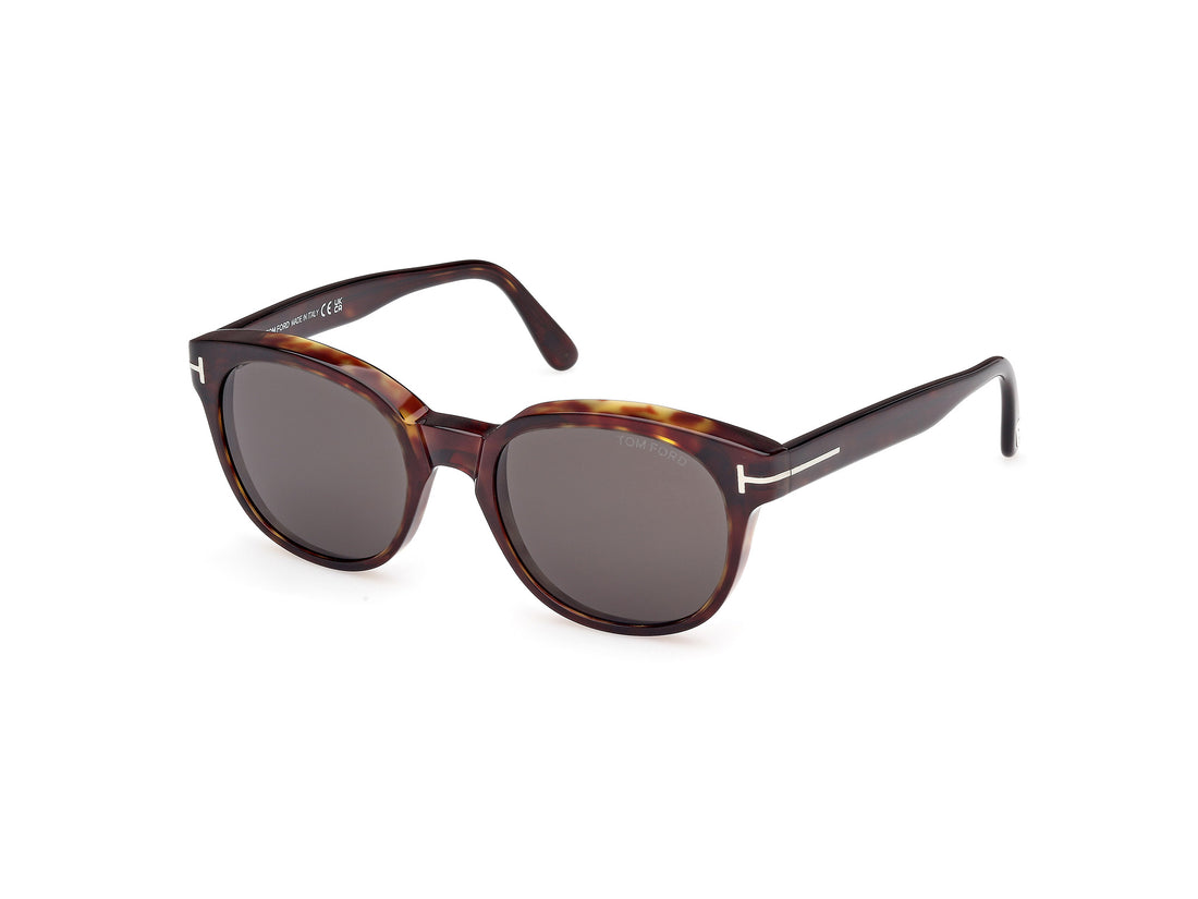 Gafas de sol tom ford ft1180 mert 52a havana round masculino talla 53mm - Vista principal