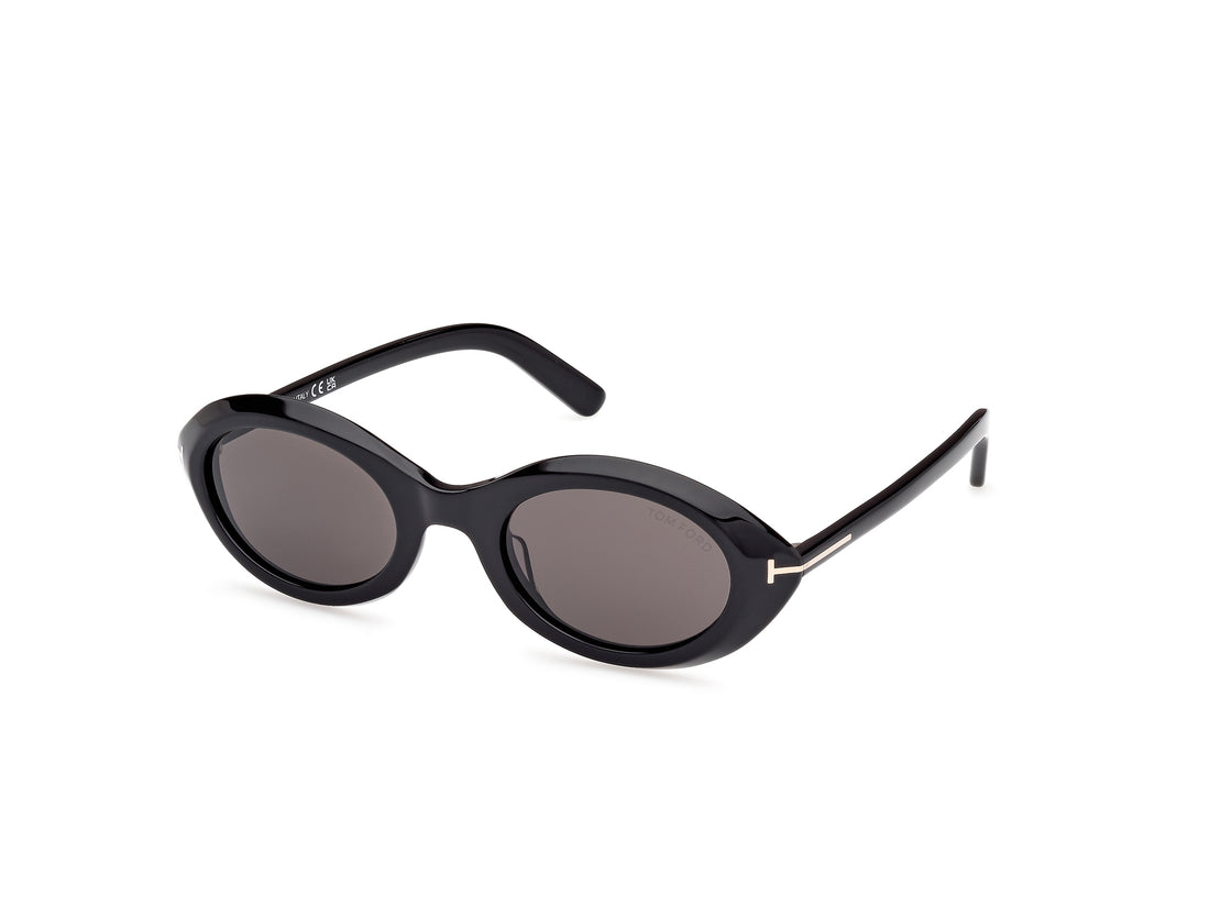 Gafas de sol tom ford ft1186 01a negro oval unisex talla 51mm - Vista principal