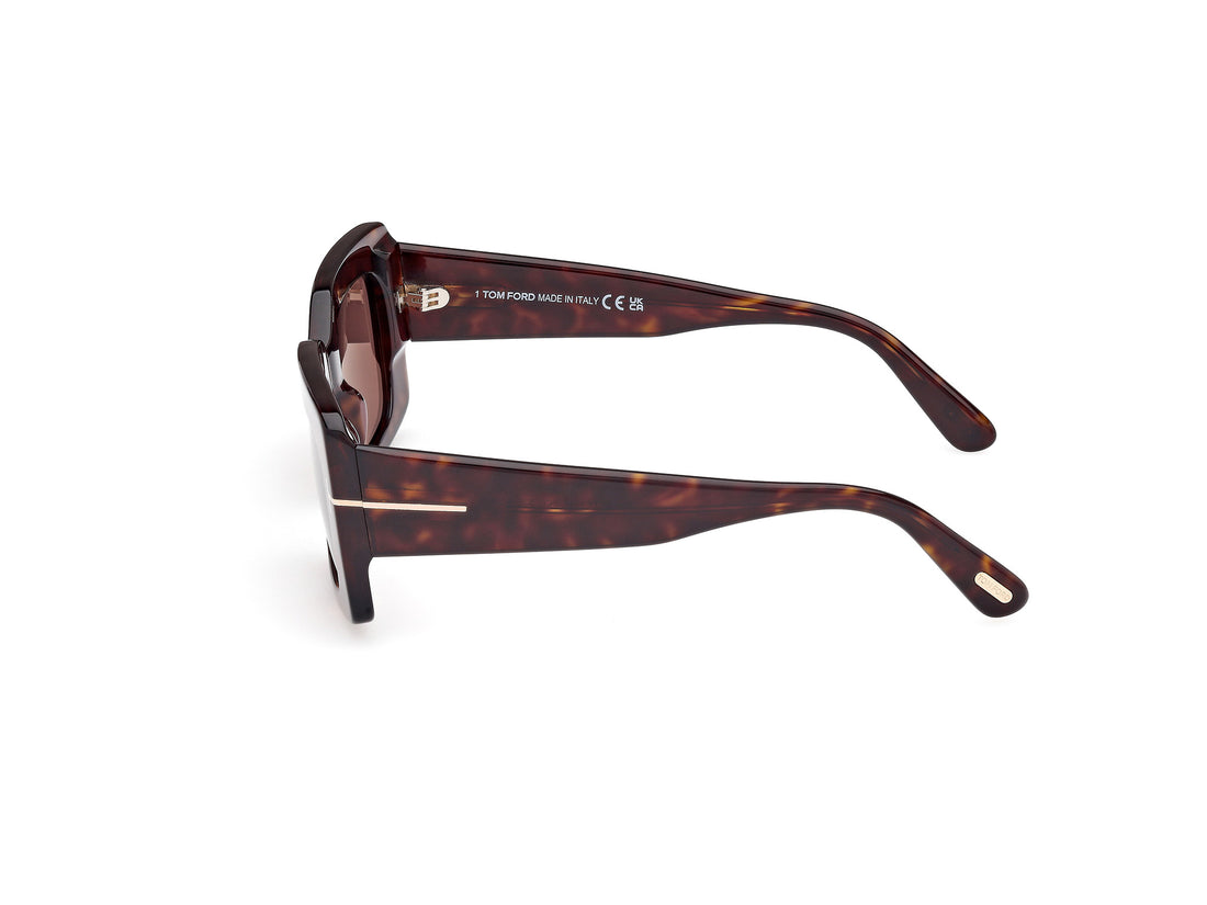 Gafas de sol tom ford ft1188 52e havana rectangular unisex talla 50mm - Vista de detalle
