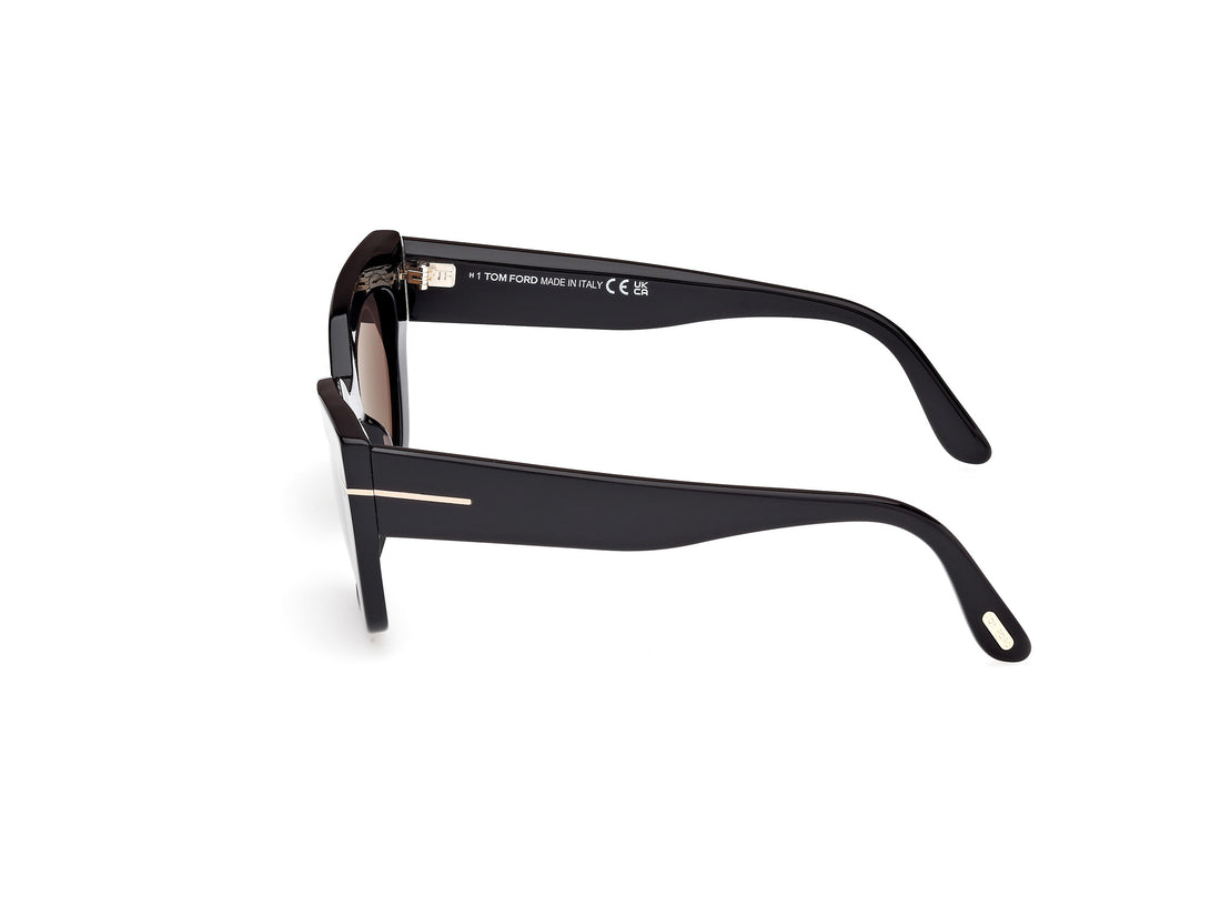 Gafas de sol tom ford ft1190 01a negro cat eye unisex talla 53mm - Vista de detalle