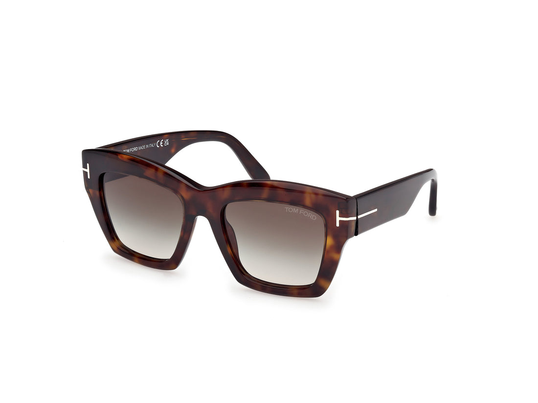 Gafas de sol tom ford ft1191 luna 52b havana butterfly femenino talla 52mm - Vista principal