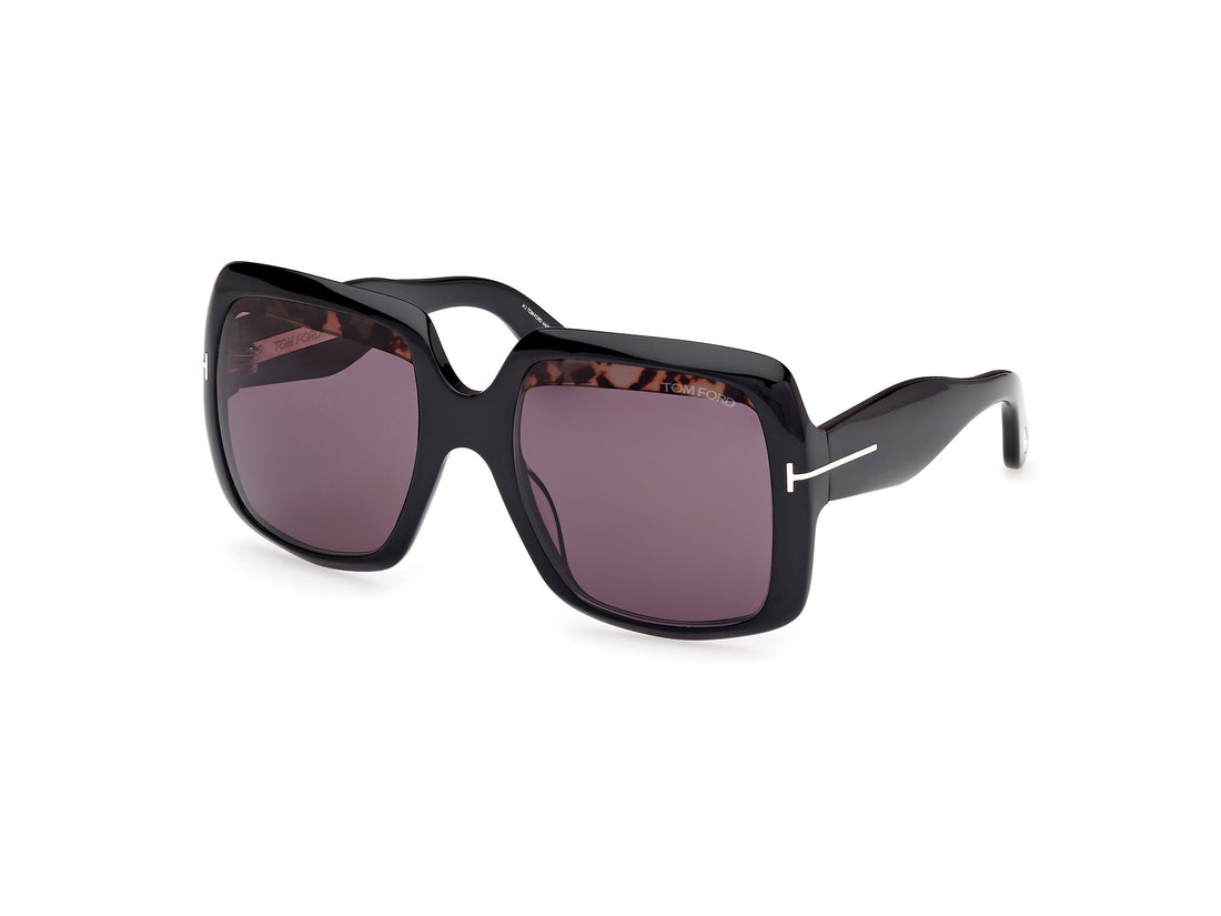 Gafas de sol tom ford ft1194 aurora 01a negro square femenino talla 55mm - Vista principal
