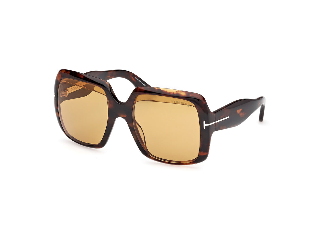 Gafas de sol tom ford ft1194 aurora 52e havana square femenino talla 55mm - Vista principal