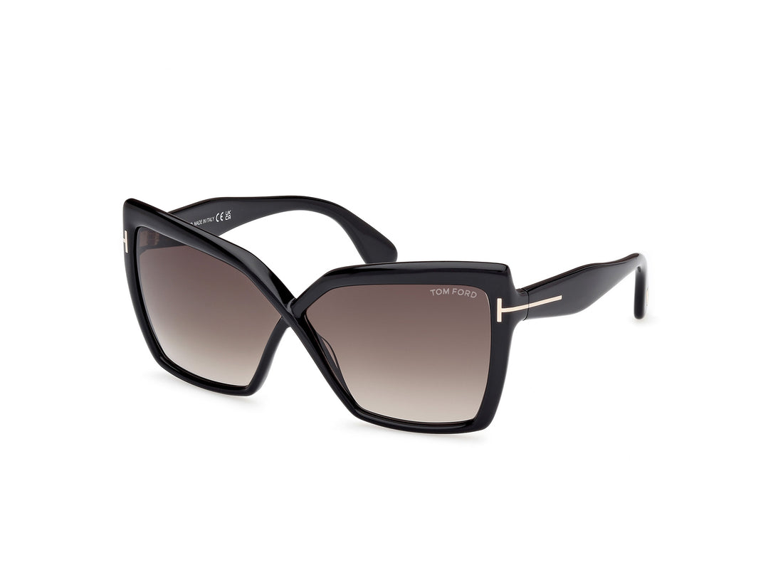 Gafas de sol tom ford ft1195 01b negro butterfly unisex talla 63mm - Vista principal