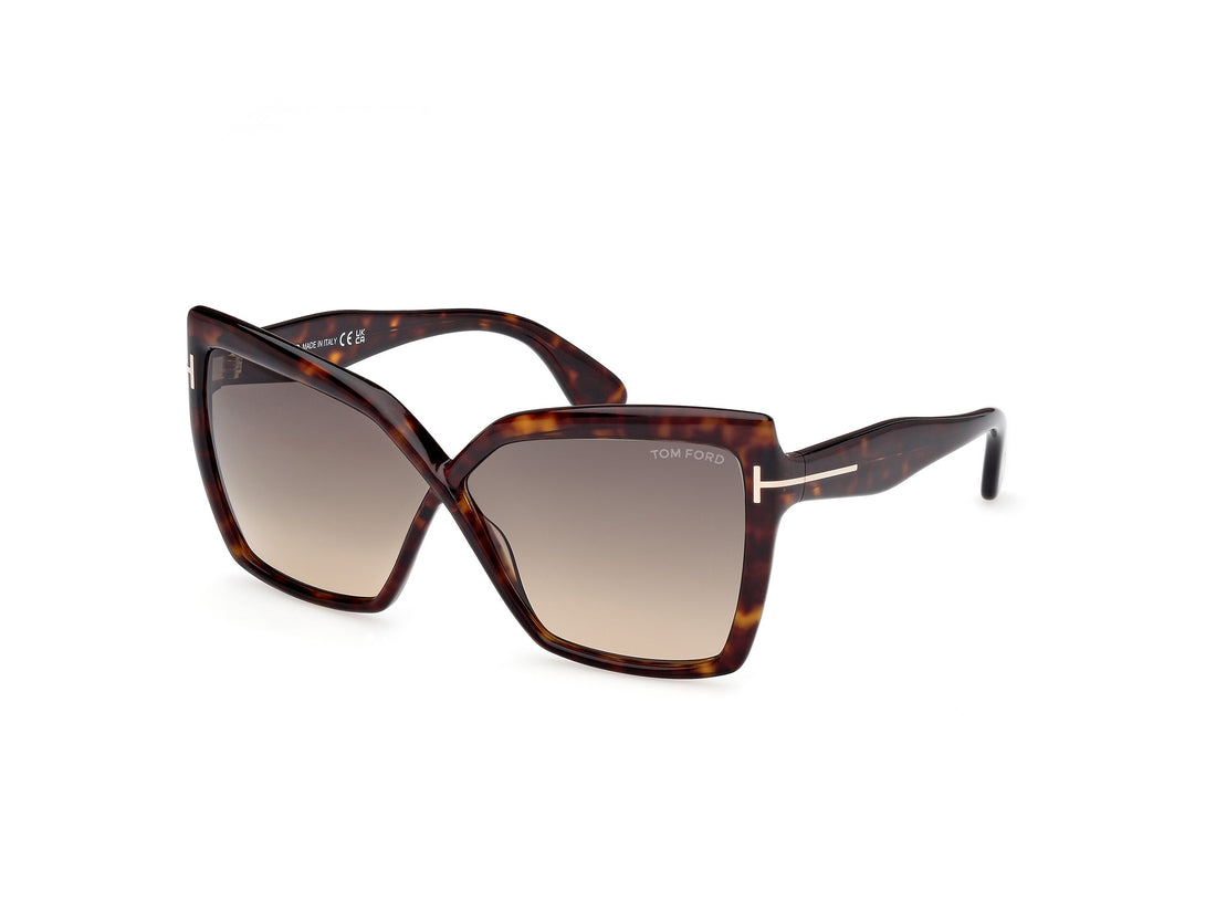 Gafas de sol tom ford ft1195 fiore 52b havana butterfly femenino talla 63mm - Vista principal