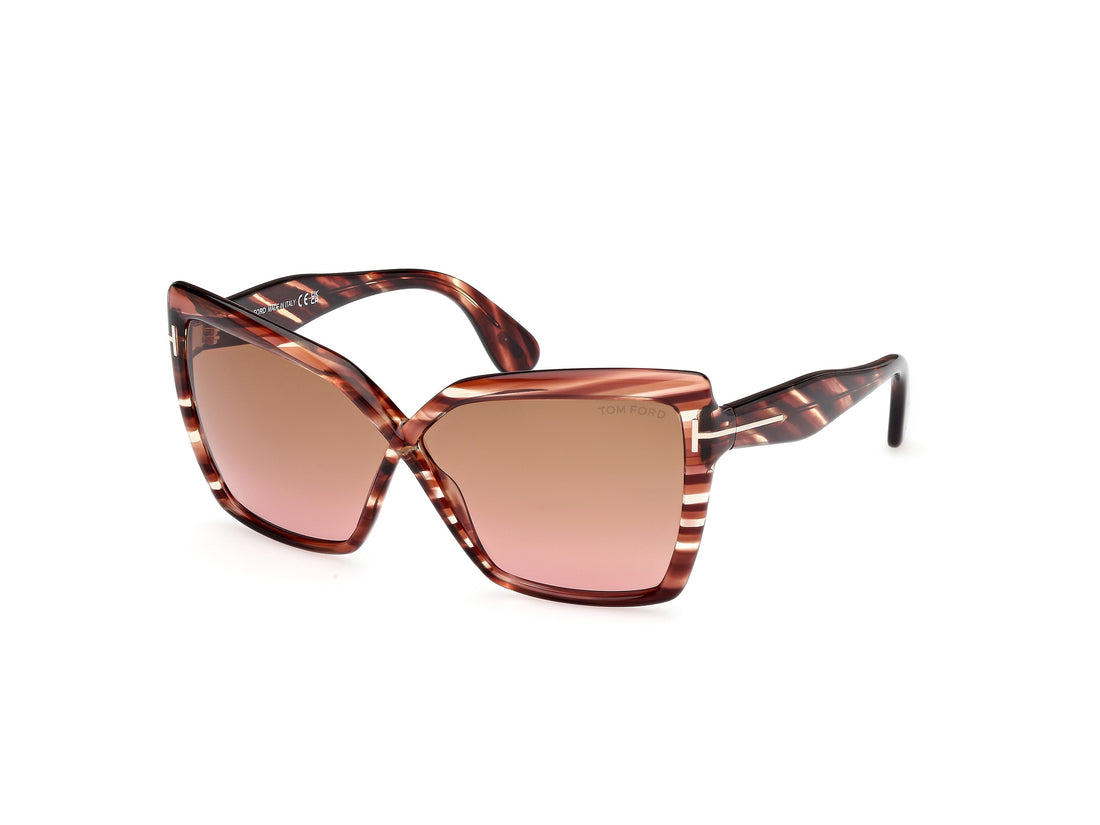 Gafas de sol tom ford ft1195 fiore 54f havana butterfly femenino talla 63mm - Vista principal