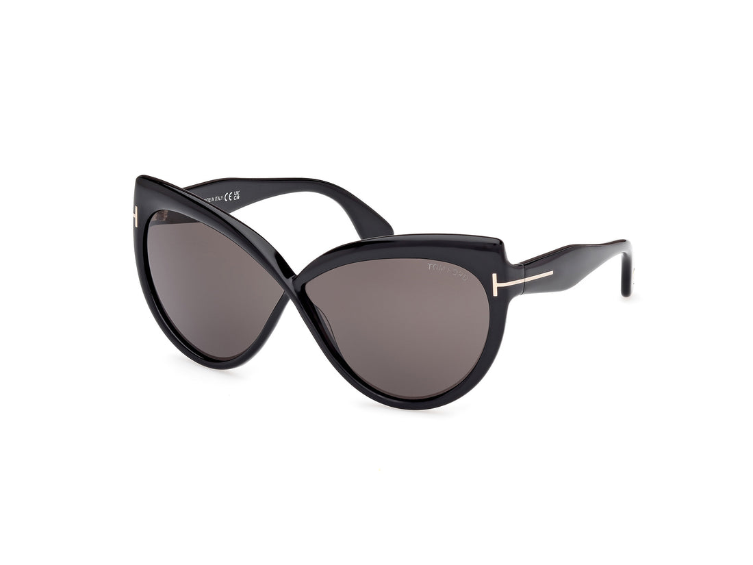 Gafas de sol tom ford ft1196 beatrice 01a negro butterfly femenino talla 65mm - Vista principal