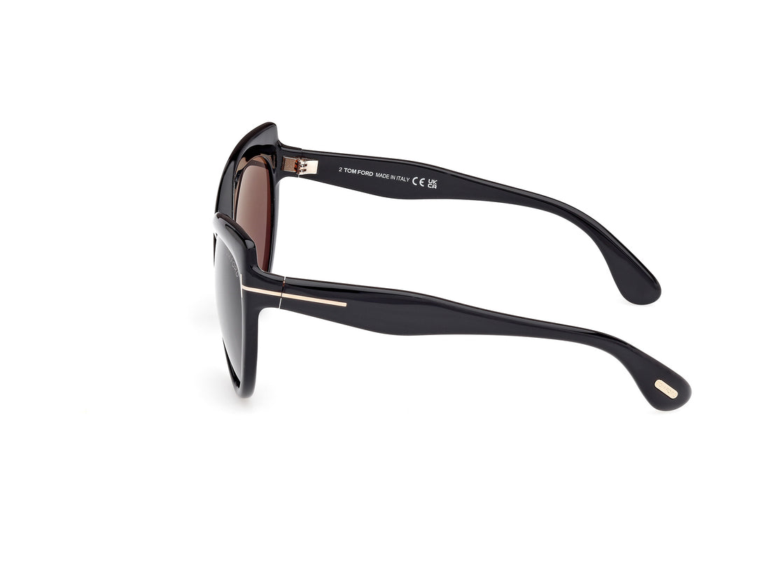 Gafas de sol tom ford ft1196 beatrice 01a negro butterfly femenino talla 65mm - Vista de detalle